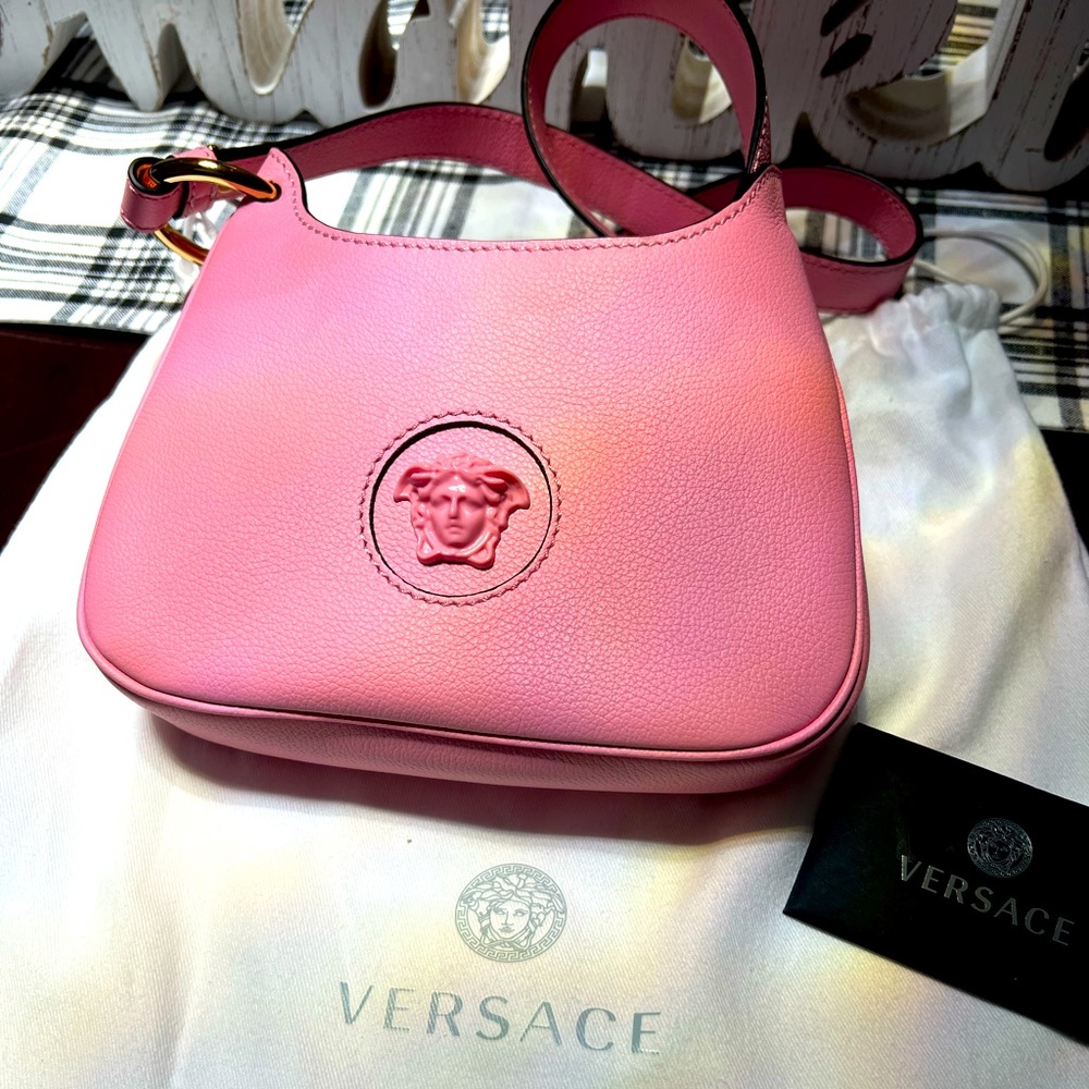 Versace La Medusa Small Hobo Bag